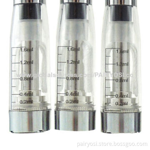 CE4 Clearomizers, 1.6mL Scale Display with 8 Different Colors, Short/Long Wick
